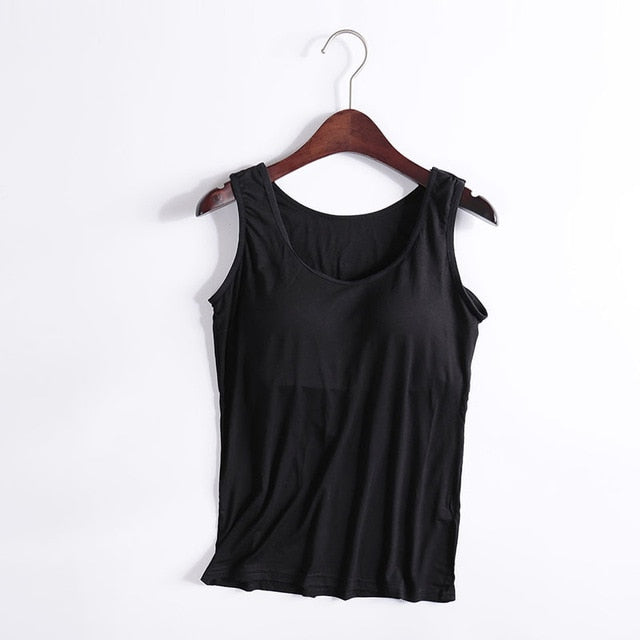 Built In Padded Bra Camisole