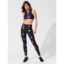 Classic Black Leggings with Colored Stars - Classy Sassy Things